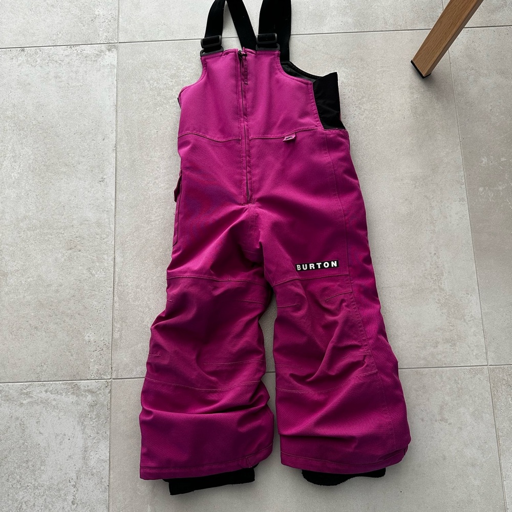 Burton Fuchsia Snow Bib Overalls